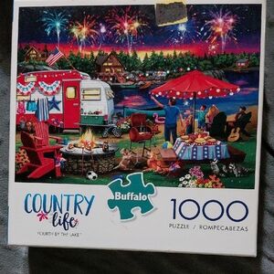 Buffalo David Bitton Festive Lakeside Puzzle